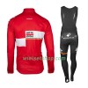 Fietskleding Dames (Fietsshirt Lange Mouw + Lange Koersbroek) 2017 Lotto-Soudal N001